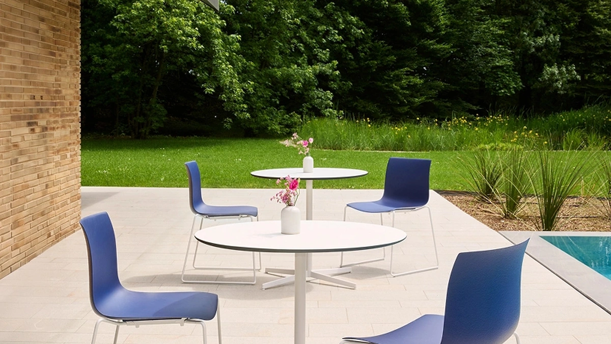 Sedia da giardino Catifa di Arper
