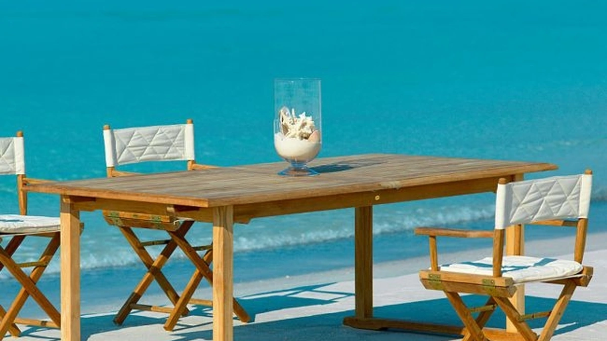 Tavolo Allungabile Chelsea in teak di Unopiu