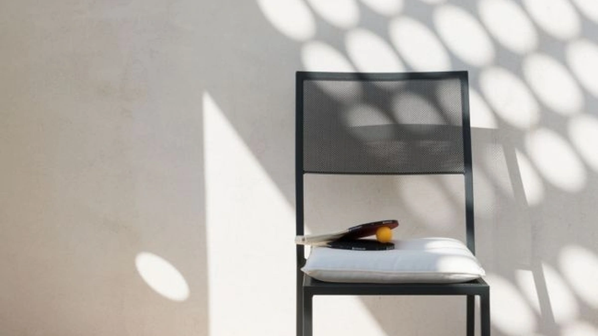 Sedia Conrad in ferro di Unopiu