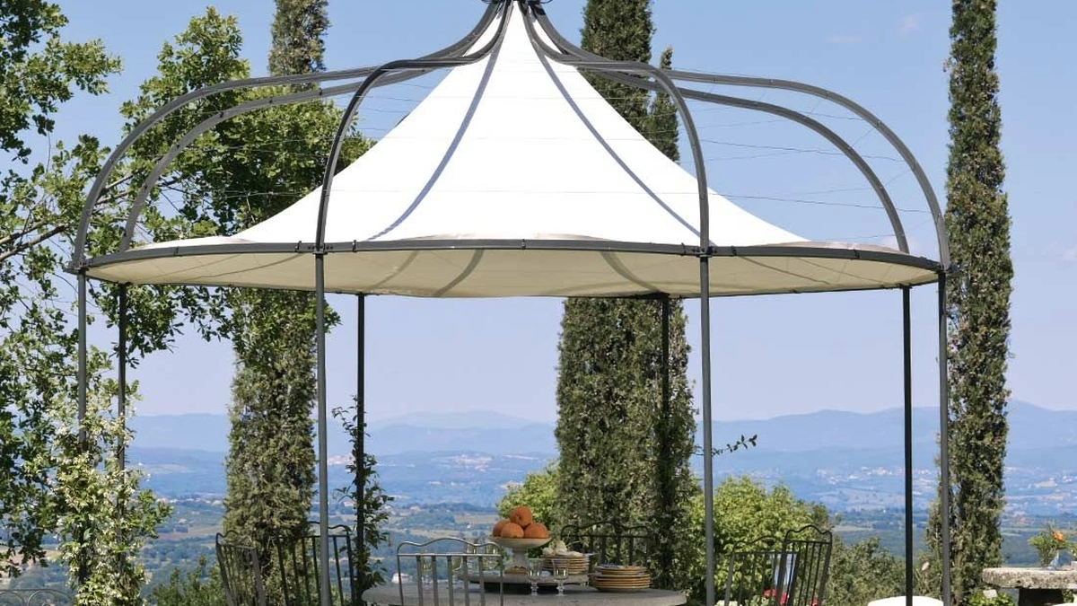 Gazebo Solaire rotondo di Unopiu