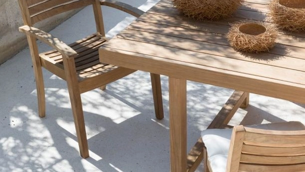 Sedia in teak Chelsea di Unopiu