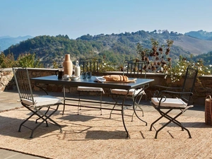 Tavolo e Sedie Toscana in ferro di Unopiu