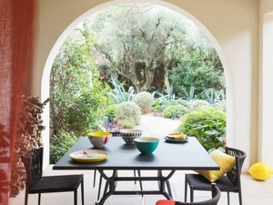 Tavolo quadrato Toscana in ferro di Unopiu